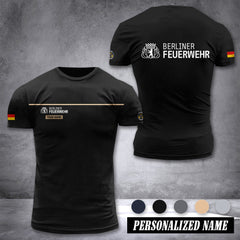 Firefighter Berlin customize T-shirt 3d 39