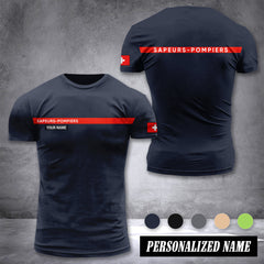 Firefighter Switzerland customize T-shirt 3d 39