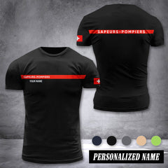 Firefighter Switzerland customize T-shirt 3d 39