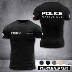 Police Nationale customize ranking T-shirt 26