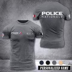 Police Nationale customize ranking T-shirt 26