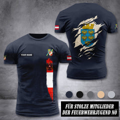 Feuerwehrjugend NÖ customize T-shirt back