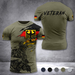 Veteran Germany customize T-shirt 3d 297