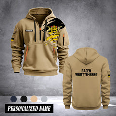 Baden-Württemberg Germany customize Hoodie Half Zipper 0909