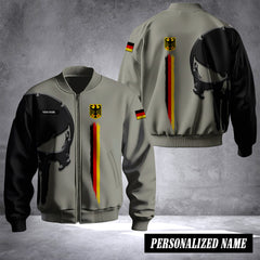 Germany Unisex Baseball Bomber Jackets 3d Print