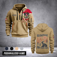Austria GO OUT SIDE customize Hoodie Half Zipper 0909
