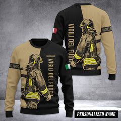 Firefighter Italy customize hoodie T SHIRT SWEATER 245