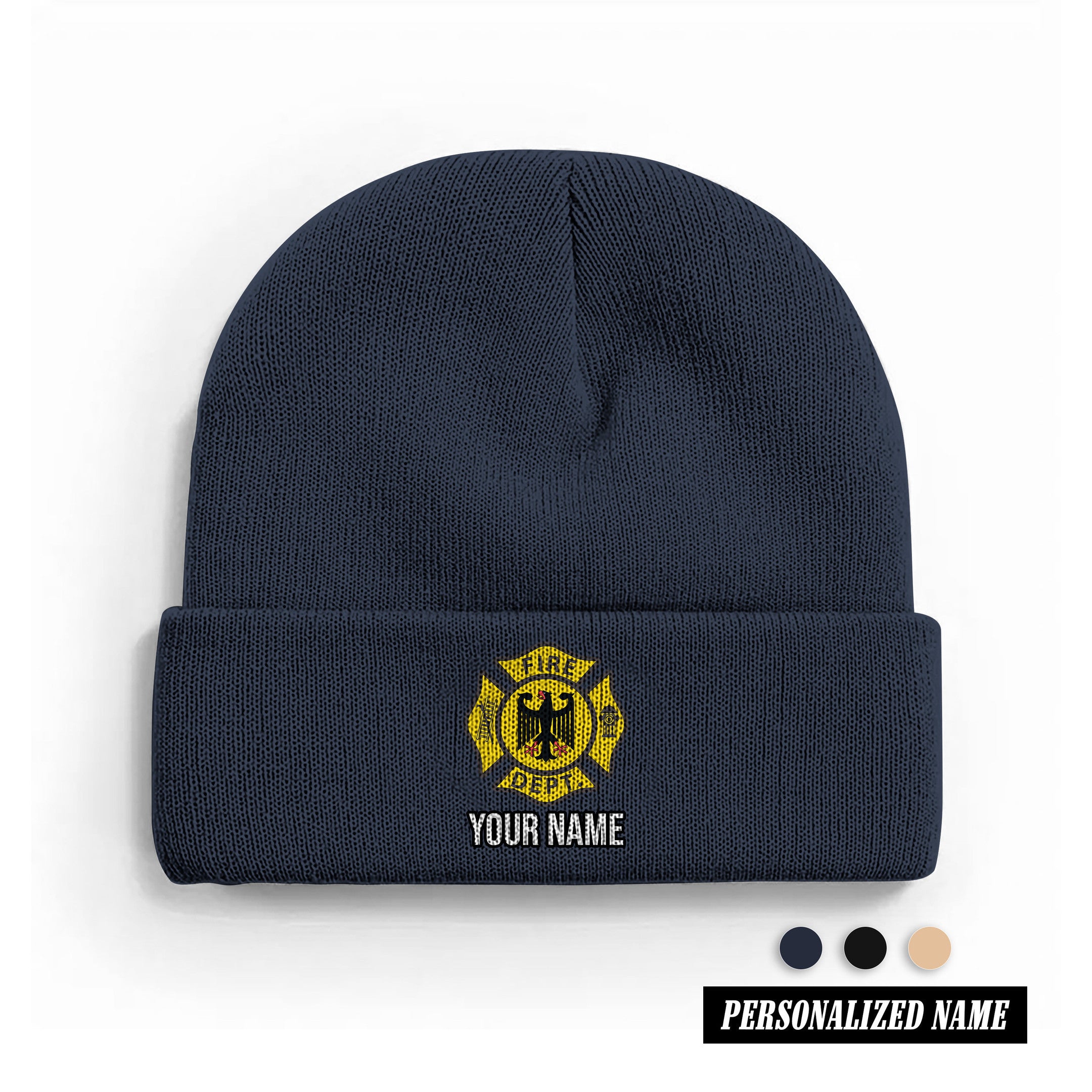 Firefighter Germany Feuerwehr Mütze Acryl Unisex – Atmungsaktiv, Waschbar, Mehrere Farben, Geschenkidee für Männer & Frauen