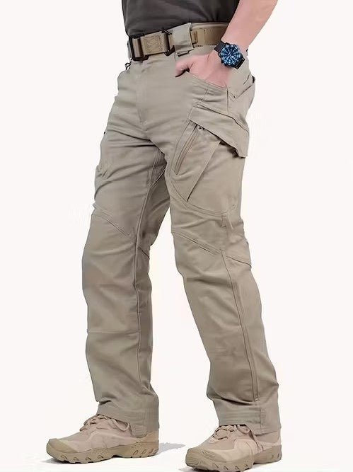 Firefighter Austria Herren Fleece Cargohose – Mit Klappentaschen, Gerade Beinform, Warm & Bequem für Arbeit und Outdoor