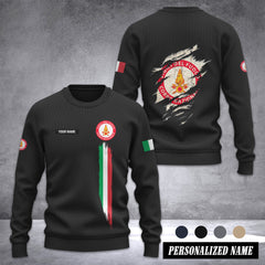 Firefighter Italy Ugly Sweater Customize 3d printed 2
