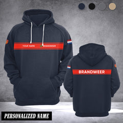 Firefighter Netherlands customize hoodie flag