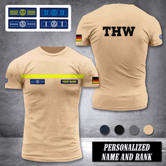 THW Germany customize t shirt 3d 0909