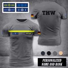 THW Germany customize t shirt 3d 0909