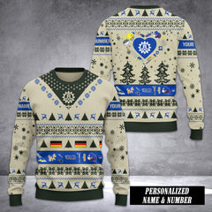 THW Germany Ugly Sweater Customize 3d printed color 2
