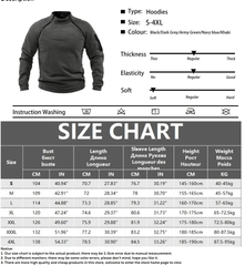 THW Germany Taktischer Herren-Hoodie – Militärischer Outdoor-Pullover mit Reißverschluss, Langarm, Fleecefutter, winddicht und warm