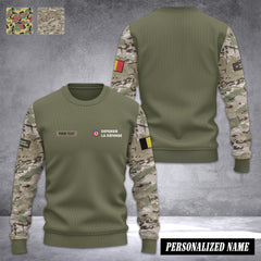 Belgian Army Ugly Sweater Customize 3d printed 118