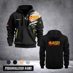 Arbeiter-Samariter-Bund Germany customize Hoodie Half Zipper NLG