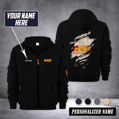 Arbeiter Samariter Bund Germany customize Zipper cardigan jacket