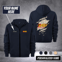 Arbeiter Samariter Bund Germany customize Zipper cardigan jacket