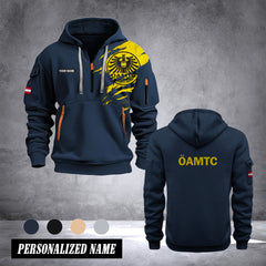 ÖAMTC Austria customize Hoodie Half Zipper 0909