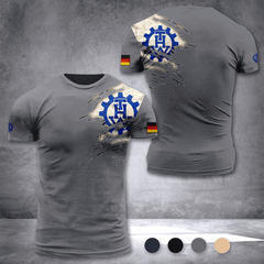 THW Germany customize T-shirt 3d DUC