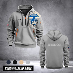 NYSDOT customize Hoodie Half Zipper 0909