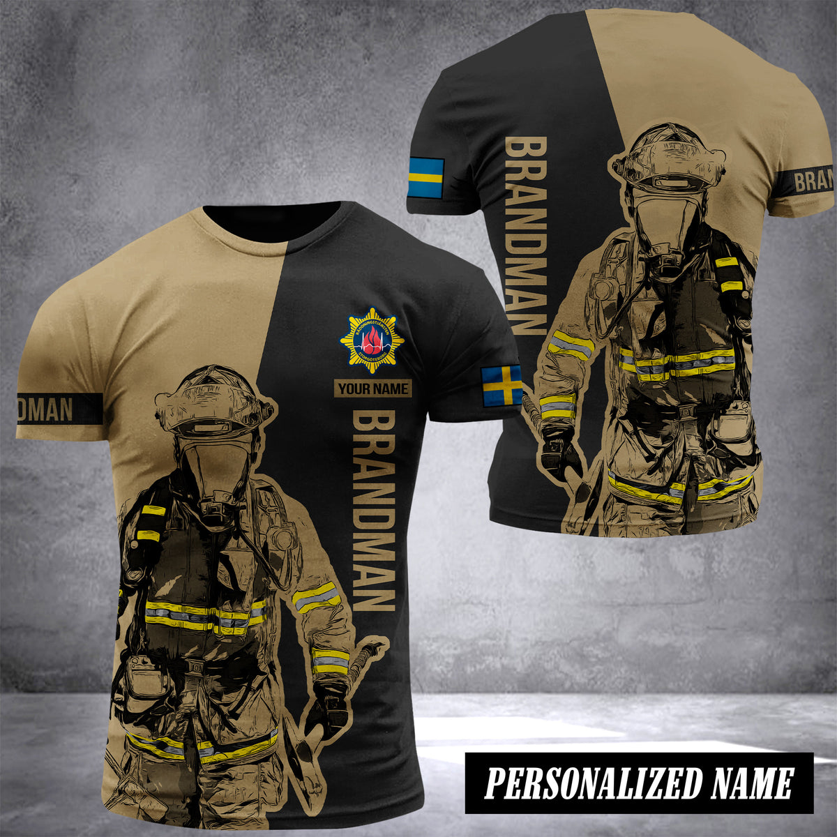 Räddningstjänsten Storgöteborg customize T-shirt 2452