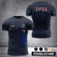 Department of Fire and Emergency Services Australia customize T-shirt 3d DAH