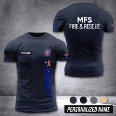 South Australian Metropolitan Fire Service customize T-shirt 3d DAH