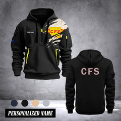 South Australia Country Fire Service customize Hoodie Half Zipper 0909