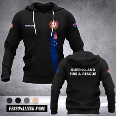 Queensland Fire and Emergency Services Australia customize hoodie 192