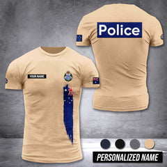 Victoria Police Australia customize T-shirt 3d DAH