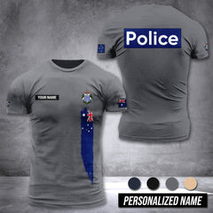 Victoria Police Australia customize T-shirt 3d DAH