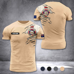 Queensland Ambulance Service customize T-shirt rack