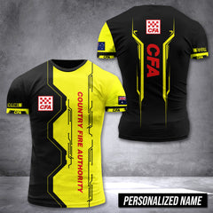 Country Fire Authority customize T-shirt 3d NTE