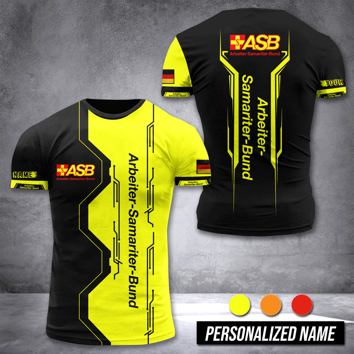 Arbeiter-Samariter-Bund customize T-shirt 3d NTE