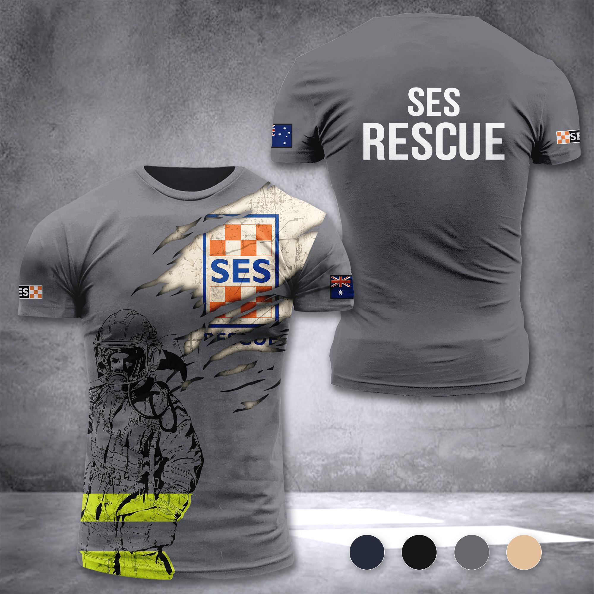 State Emergency Service Australia customize T-shirt 103