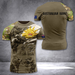 Australian Army customize T-shirt 3d f1f