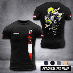 Firefighter Austria customize T-shirt 230