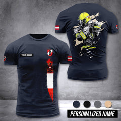 Firefighter Austria customize T-shirt 230