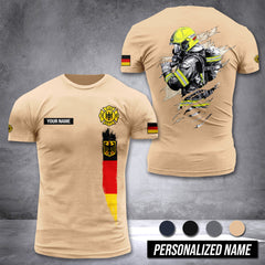 Firefighter Germany customize T-shirt 230