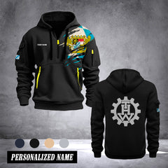 THW Bayern / Bavaria customize Hoodie Half Zipper NLG