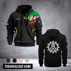 THW North Rhine-Westphalia customize Hoodie Half Zipper NLG