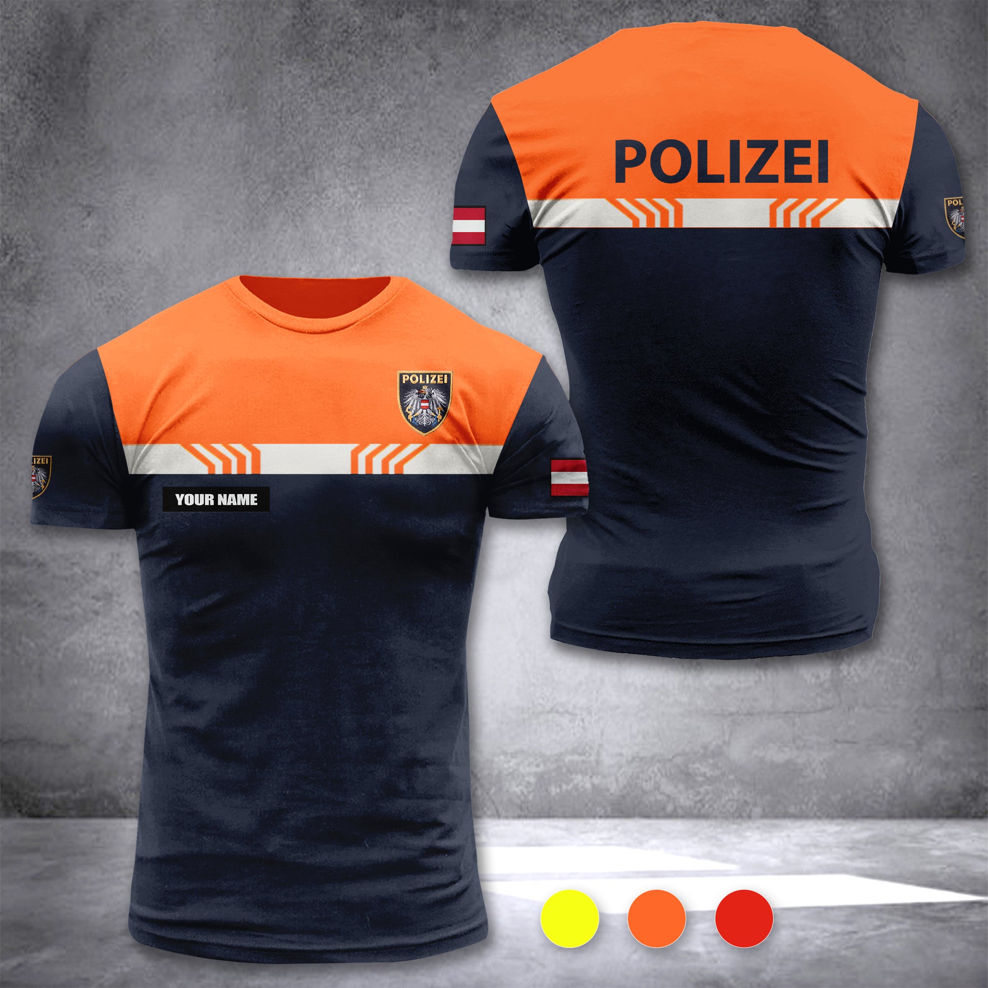 Polizei Austria customize T-shirt 26
