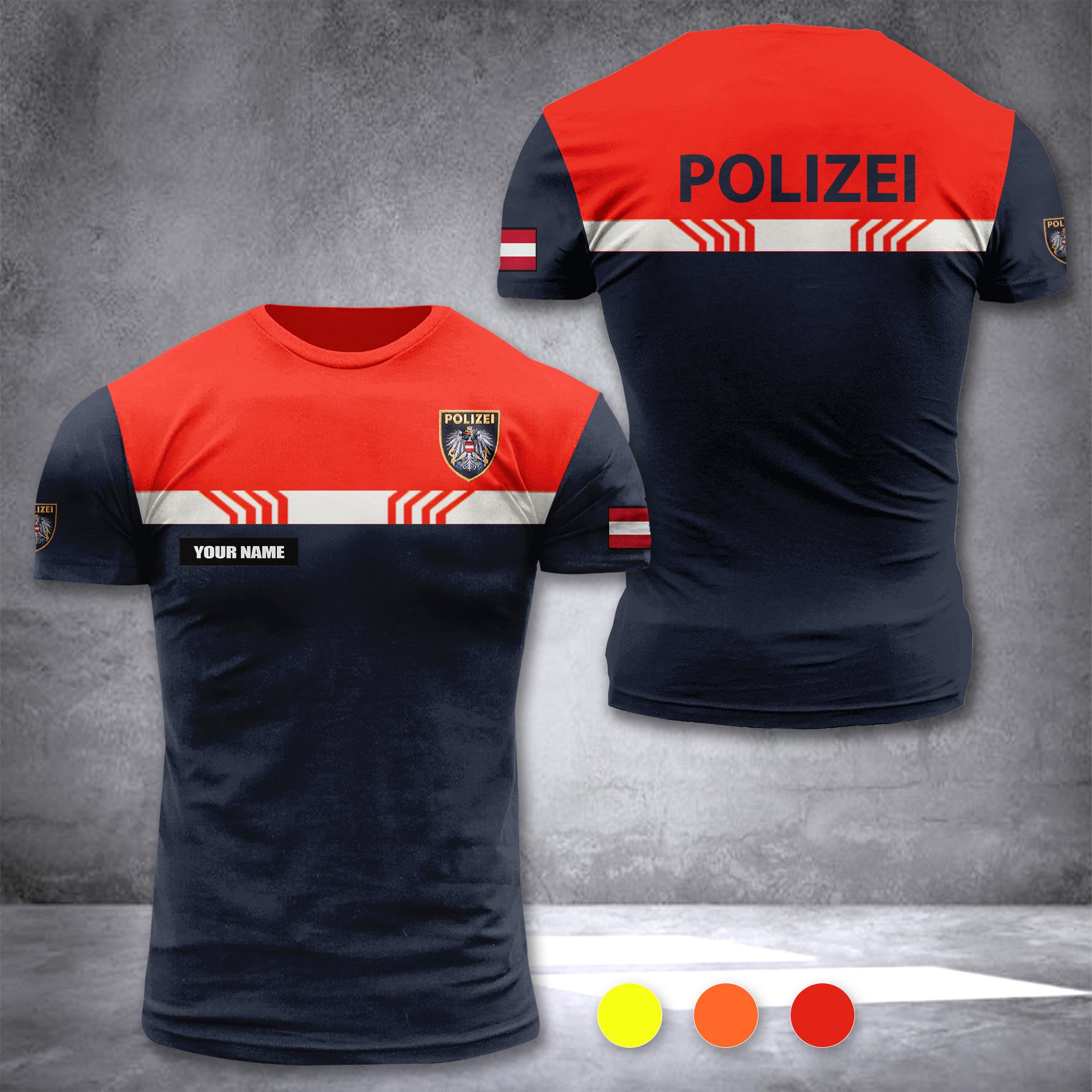 Polizei Austria customize T-shirt 26