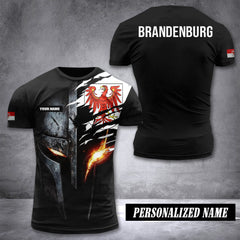 Brandenburg spar flag customize T-shirt