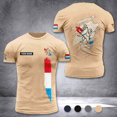 Grand Ducal Police customize T-shirt back
