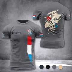 Grand Ducal Police customize T-shirt back