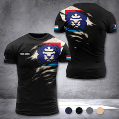 Luxembourg Firefighter customize T-shirt zak