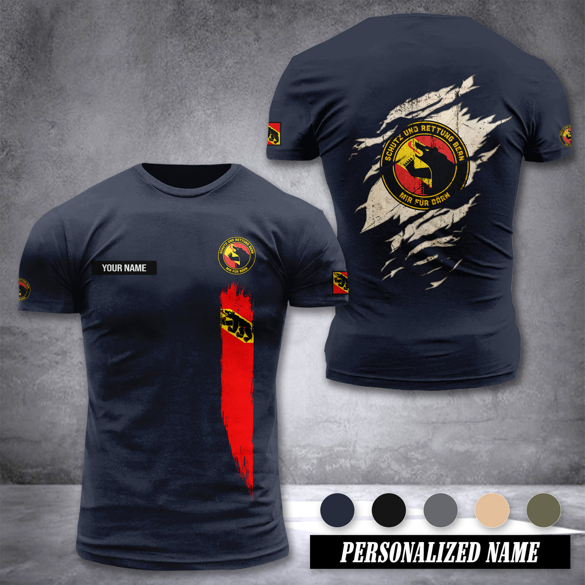Rettung Bern customize T-shirt zak